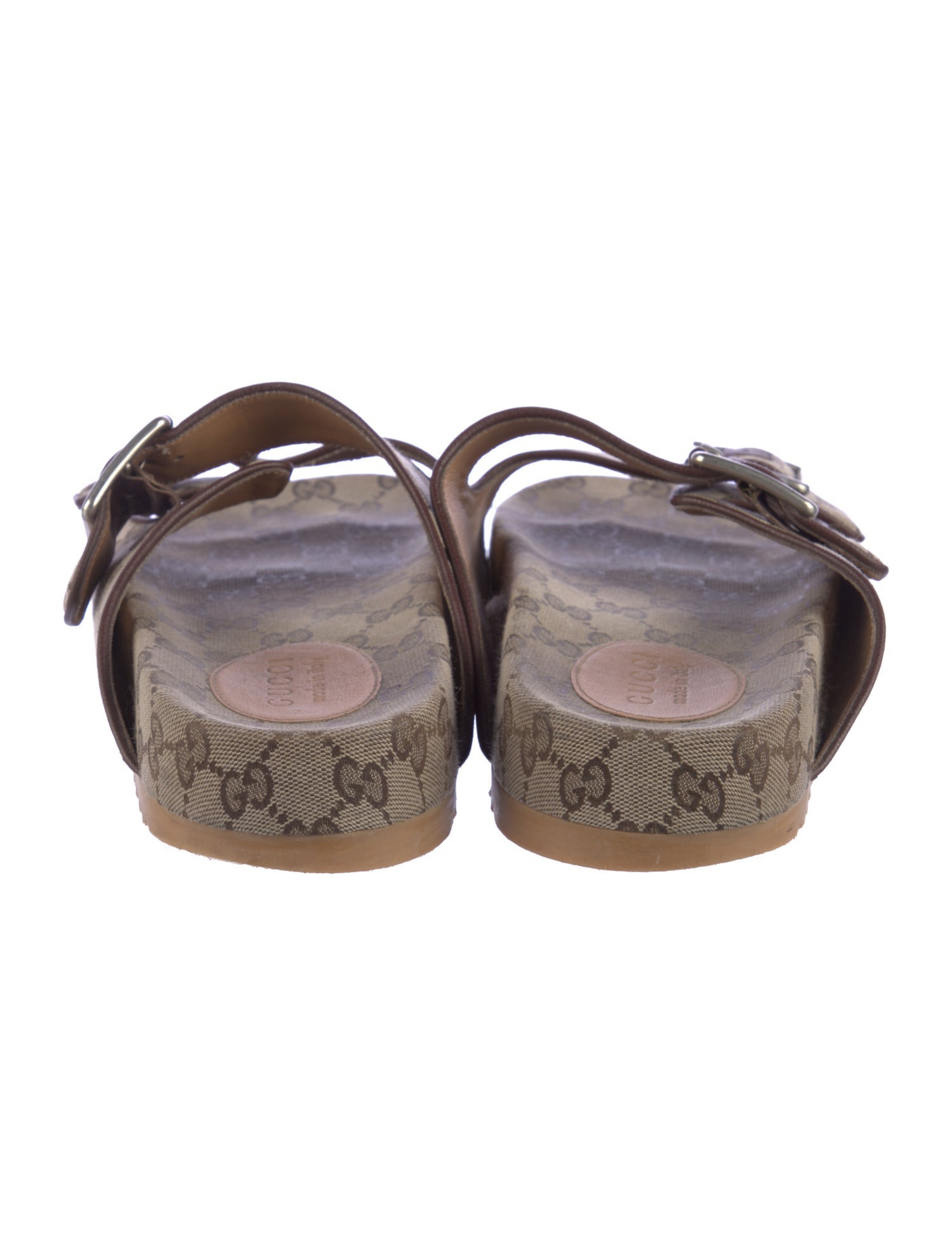 Gucci GG Canvas Canvas Slides